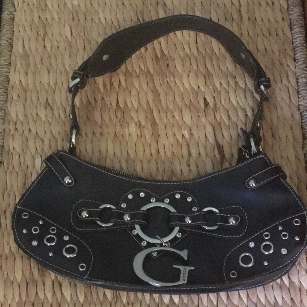 Guess shoulder purse / black